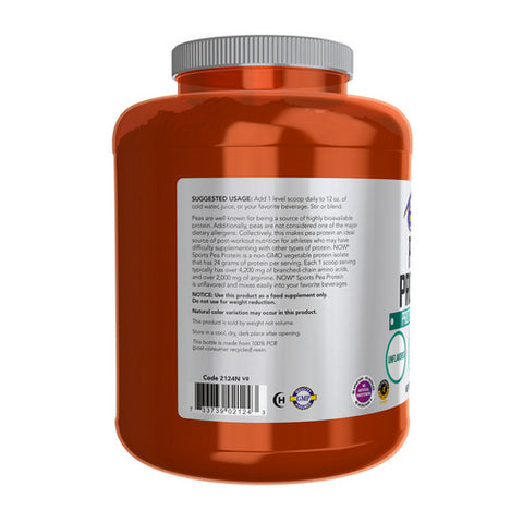 Now Foods, Pea Protein, 7 lbs