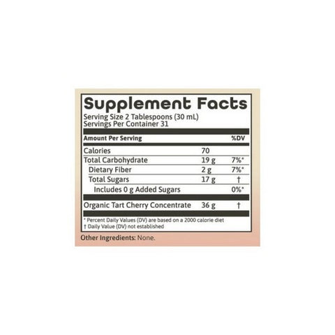 Dynamic Health Laboratories, Organic Tart Cherry Concentrate, 32 Oz