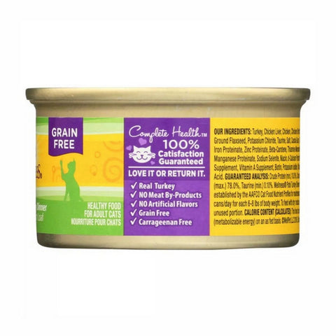 Wellness, Turkey Formula Cat Food, 3 Oz