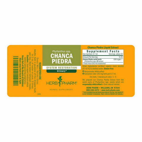 Herb Pharm, Chanca Piedra Extract, 4 Oz
