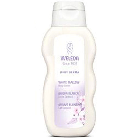 Weleda, White Mallow Baby Body Lotion, 6.8 Oz