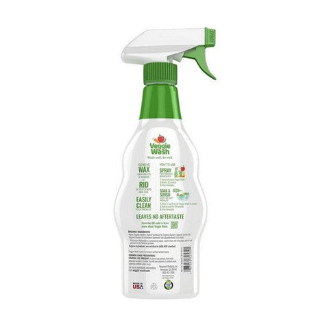 Veggie Wash, Organic Fruit And Vegetable Wash Produce Wash And Cleaner, 16 Oz Veggie Wash