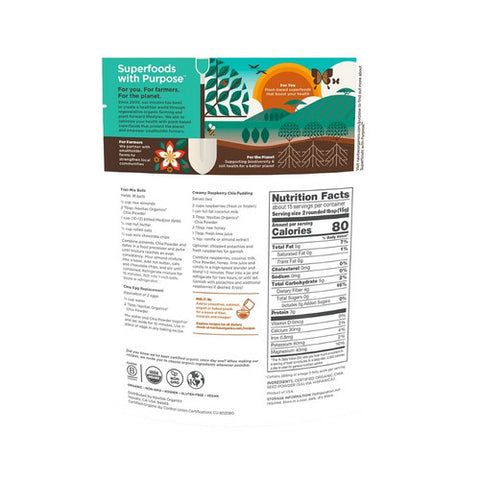 Navitas Organics, Organic Chia Seed Sprouted Powder, 8 Oz