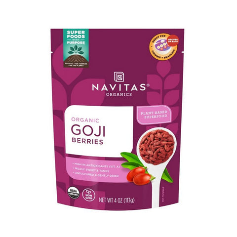 Navitas Organics, Goji Berry, 4 Oz