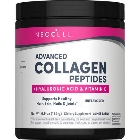 Neocell Laboratories, Advanced Collagen Peptides Grass Fed Plus, 6.46 Oz Neocell Laboratories