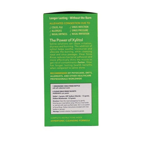 Xlear Inc, Sinus Care Rinse, 1 Kit Xlear Inc