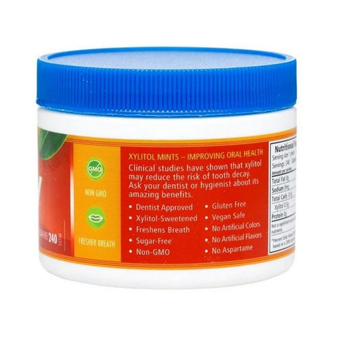 Xlear Inc, Spry Eental Defense Xylitol Mints Sugar Free Cinnamon, 240 Count Xlear Inc