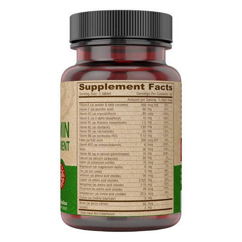 Deva Vegan Vitamins, Vegan Multivitamins, 90 Tabs