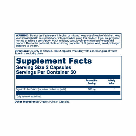 Solaray, St. John's Wort, 100 Caps