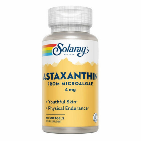 Solaray, Astaxanthin, 4 mg, 60 Softgels