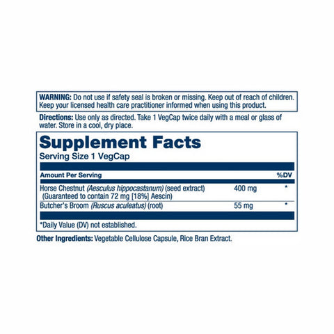 Solaray, Horse Chestnut Seed Extract, 450 mg, 120 Caps