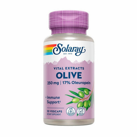Solaray, Olive Leaf, 250 mg, 30 Caps