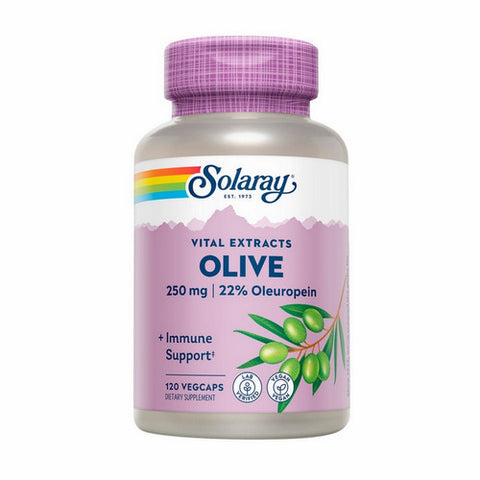 Solaray, Olive Leaf Extract, 250 mg, 120 Caps