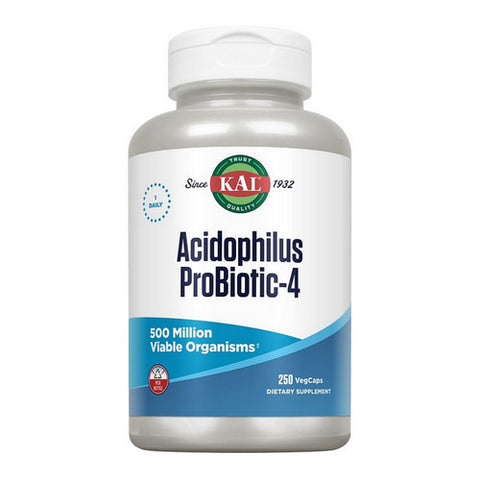 Kal, Acidophilus Probiotic-4, 250 Caps