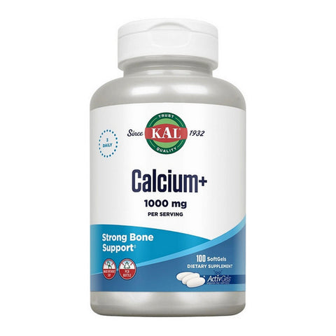 Kal, Calcium+, 100 Tabs