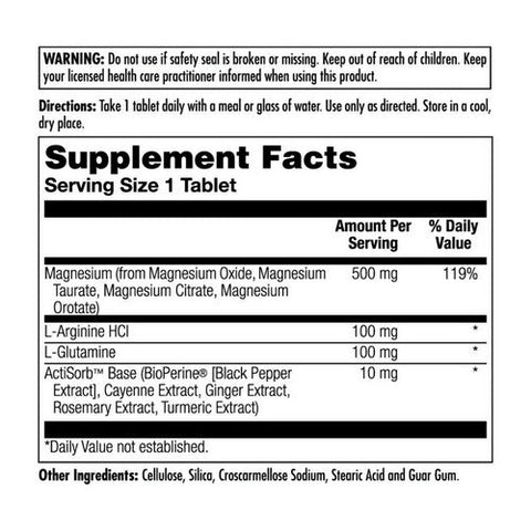 Kal, Magnesium, 500 mg, 60 Tabs Kal