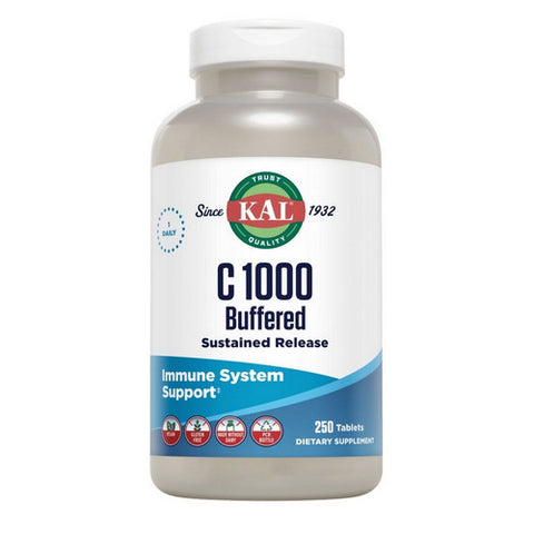 Kal, C 1000 Sustained Release Buffered, 1,000 mg, 250 Tabs