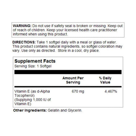 Kal, E 1000, 1,000 IU, 30 Softgels Kal