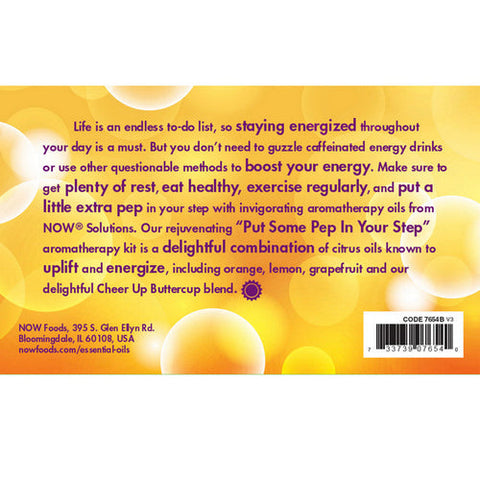 Now Foods, Put Some Pep in Your Step Oil Kit, 1 Kit Now Foods