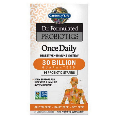 Garden of Life, Dr. Formulated Probiotics Once Daily, 30 Caps Garden of Life