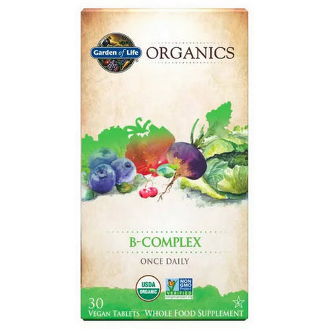 Garden of Life, B-Complex Once Daily, 30 Chews