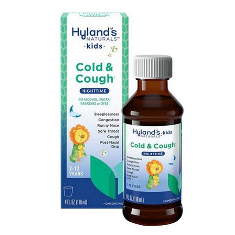 Hylands, Cold N' Cough Nighttime, Grape 4 oz