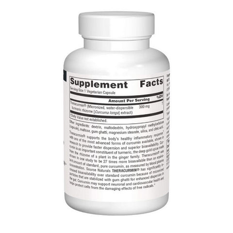 Source Naturals, Theracurmin, 300 mg, 60 Caps