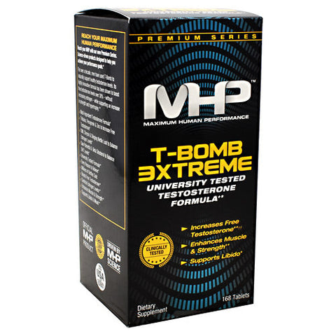 Maximum Human Performance, T-Bomb 3xtreme, 168 Tabs Maximum Human Performance