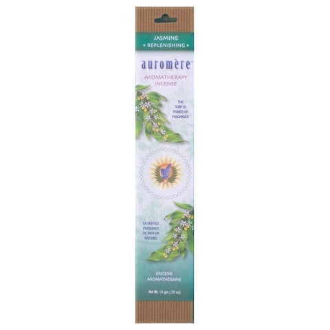 Auromere, Aromatherapy Incense Jasmine, Replenishing 1 PC