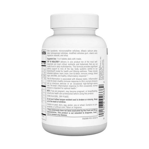 Source Naturals, Top 10 Healers, 60 Tab