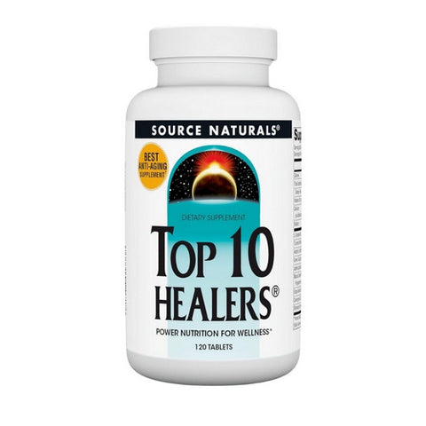 Source Naturals, Top 10 Healers, 120 Tab