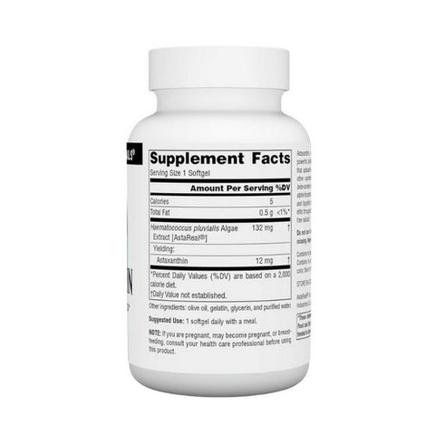 Source Naturals, Astaxanthin, 12 mg, 90 Softgel