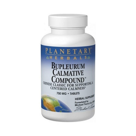Planetary Herbals, Bupleurum Calmative Compound, 120 Tabs