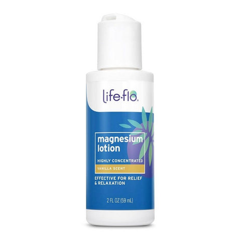 Life-Flo, Magnesium Lotion Travel Size, Vanilla, 2 oz