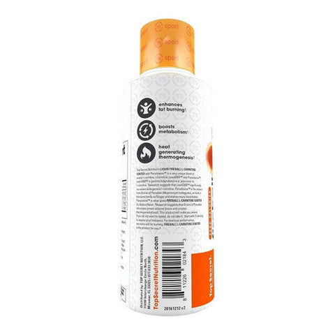 Top Secret Nutrition, Fireball L-Carnitine Igniter, Pineapple 16 Oz Top Secret Nutrition