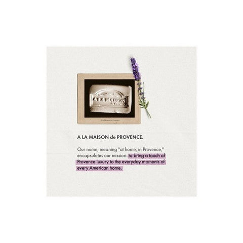 A La Maison, French Milled Hand And Body Bar Soap Sweet Almond, Sweet Almond 4/3.5 Oz A La Maison