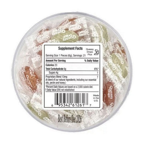 Three Lollies, Queasy Drops Plus Assorted Honey, 21 Pieces