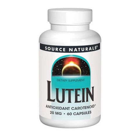Source Naturals, Lutein With Floraglo, 20 mg, 60 Caps Source Naturals