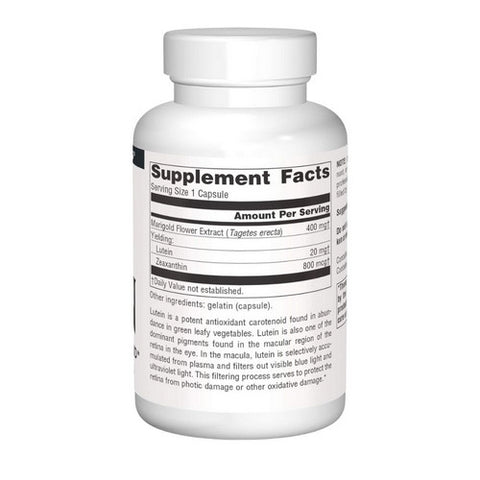 Source Naturals, Lutein With Floraglo, 20 mg, 120 Caps