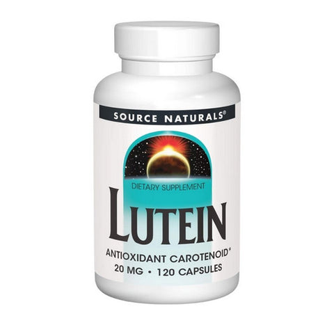 Source Naturals, Lutein With Floraglo, 20 mg, 120 Caps