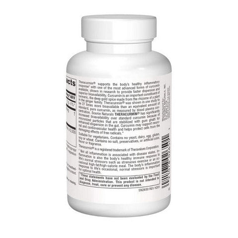 Source Naturals, Theracurmin, 600 mg, 60 Veg Caps Source Naturals