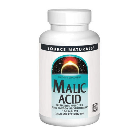 Source Naturals, Malic Acid, 833 mg, 120 Tabs Source Naturals