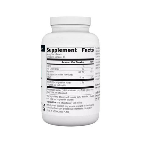 Source Naturals, Malic Acid, 833 mg, 240 Tabs Source Naturals