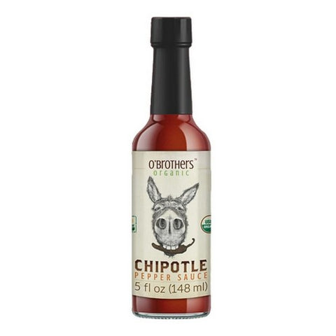 O' Brothers, Hot Sauce Chipotle Habanero Pepper Sauce, 5 Oz