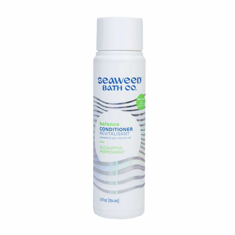 Sea Weed Bath Company, Argan Conditioner Balancing, Eucalyptus & Peppermint 12 Oz