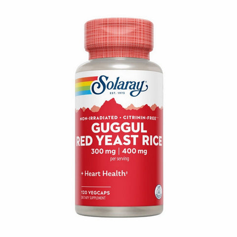 Solaray, Guggul Red Yeast Rice, 120 Veg Caps