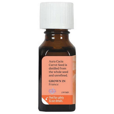 Aura Cacia, Essential Oil Carrot Seed, (daucus carota) 0.5 Fl Oz