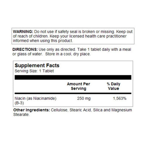 Kal, Niacinamide, 100 Tabs