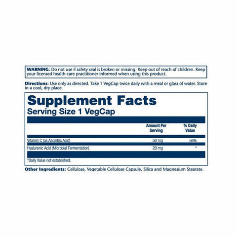 Solaray, Hyaluronic Acid, 20 mg, 30 Veg Caps Solaray