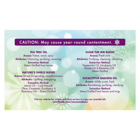 Now Foods, Seasonal Changes Balancing Essential Oil, 1 Kit Now Foods